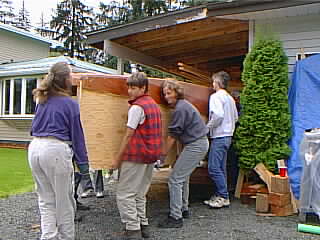 pulling the hull out of shelter