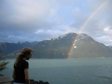 Rainbow on Lynn Canal