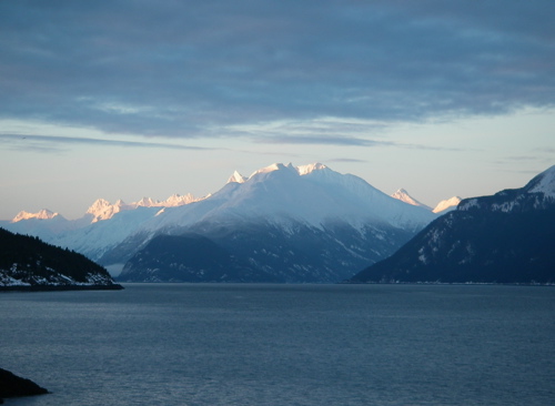the mountains north of home