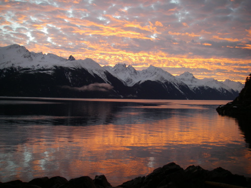 January sunrise